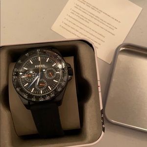Fossil black brand new men 🔥